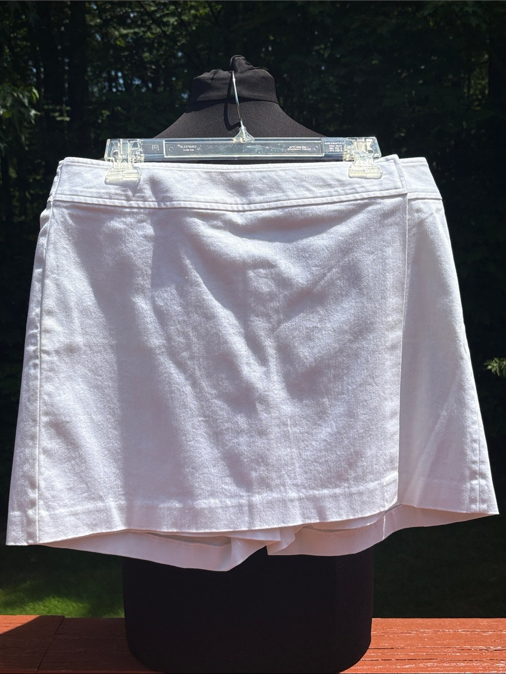 Ladies white shorts